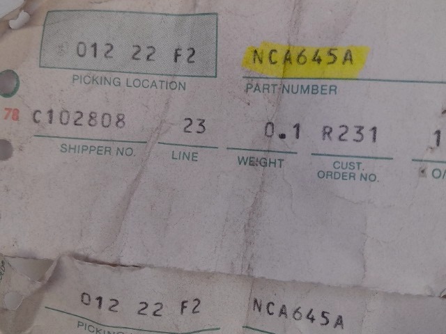 NCA645A Spring for CASE NEW HOLLAND