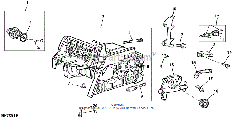 PS03700 Asmb for JOHN DEERE
