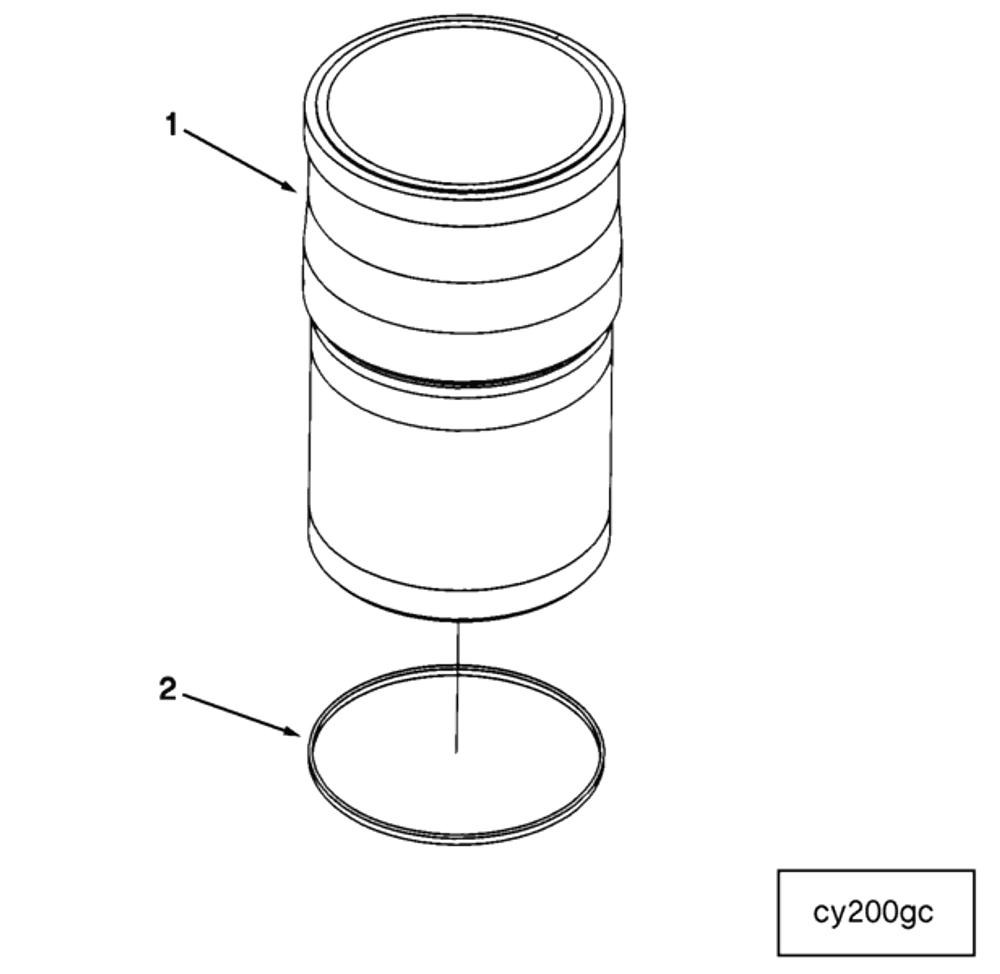 3803703 CUMMINS Cyl Kit W/oring