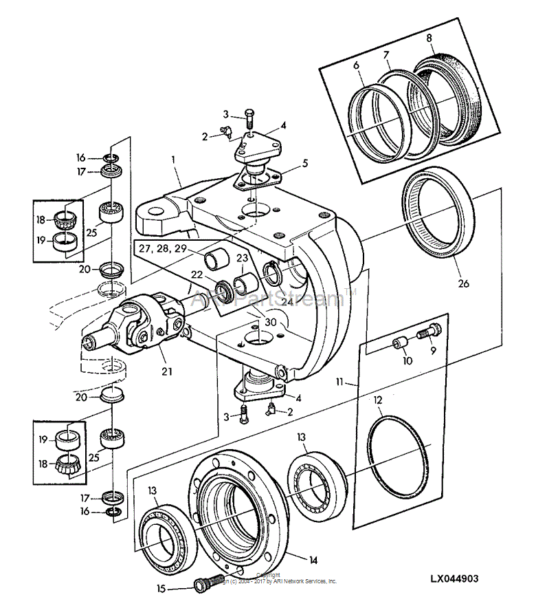 L65519 Bsh for JOHN DEERE