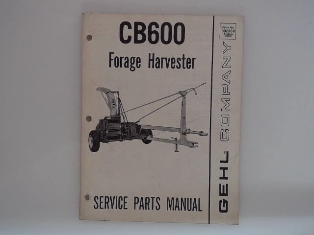 902868 Manual for GEHL MANITOU