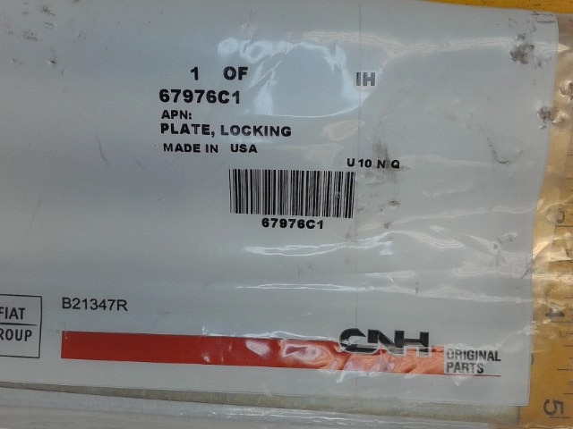 67976C1 Plate for CASE NEW HOLLAND