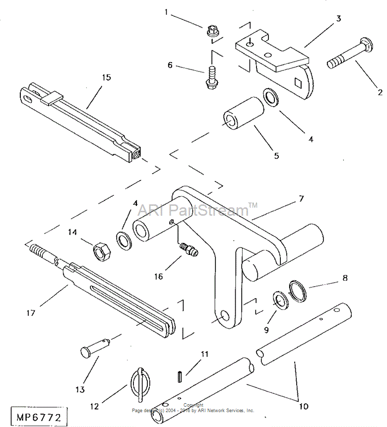 AM107575 Brkt for JOHN DEERE