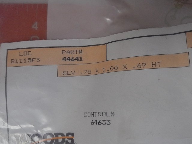 44641 Bushing for WOODS