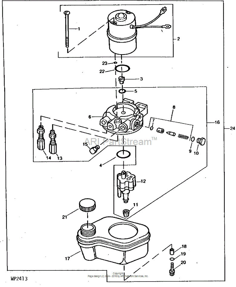 W39945 Screw for JOHN DEERE