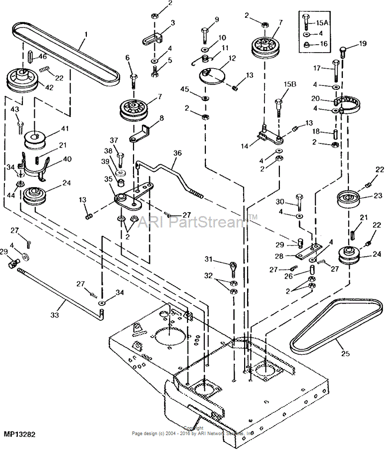 PT8669 Belt for JOHN DEERE