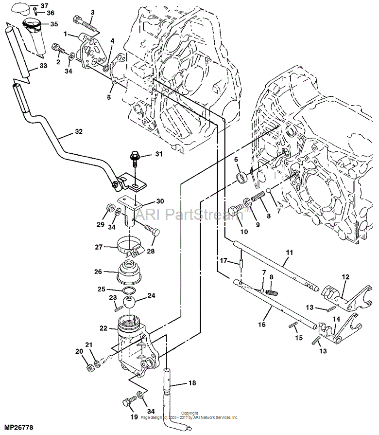 M807798 Case for JOHN DEERE