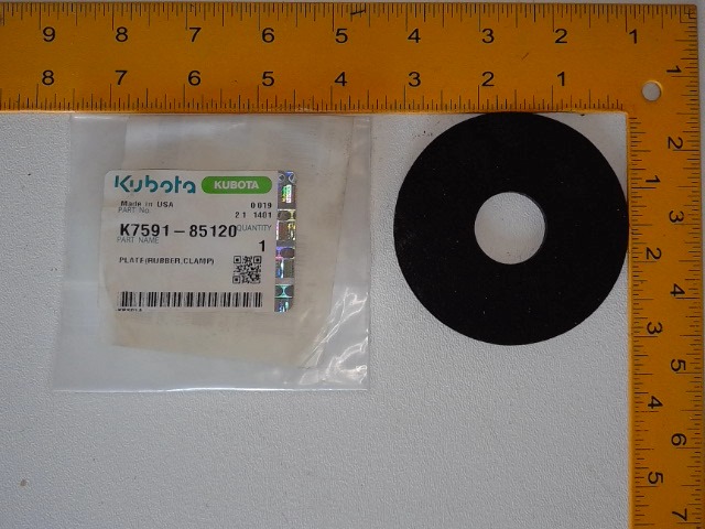 K7591-85120 Rubber Plate for KUBOTA