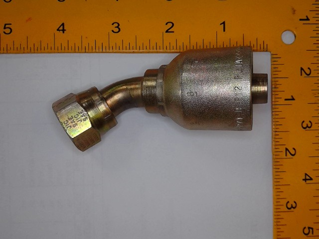 X13771-8-8 45 Fitting for JOHN DEERE