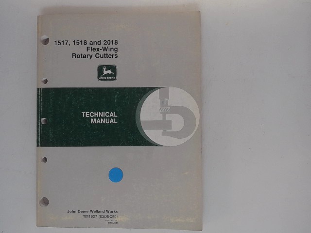 TM1627 Tech Manual for JOHN DEERE