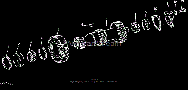 R26245 Retainer for JOHN DEERE