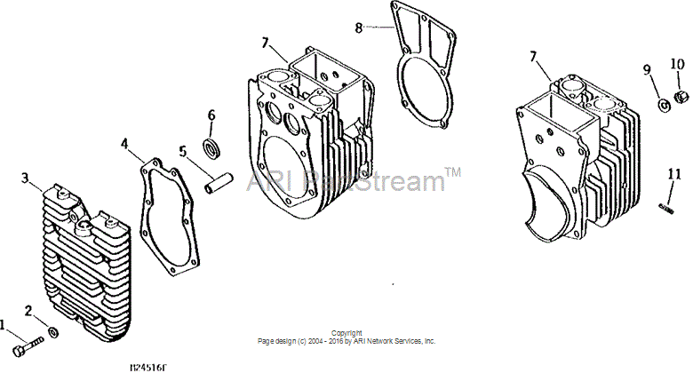 M83543 Head for JOHN DEERE