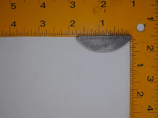 126-148 5pk Key Woodruff for CASE NEW HOLLAND