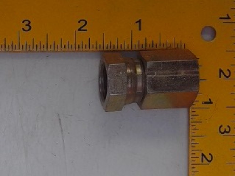 X0207-6-6 Coupling for JOHN DEERE