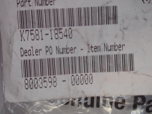 K7581-18540 Nut for KUBOTA