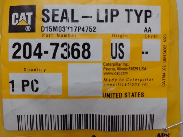 204-7368 Seal for CATERPILLAR