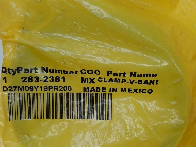 283-2381 V-band Clamp for CATERPILLAR