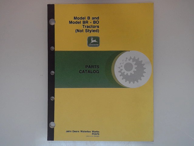 PC676 JOHN DEERE Parts Cat