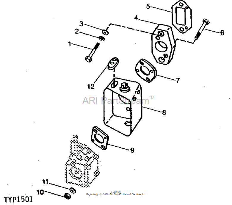 PT2795 Gskt for JOHN DEERE