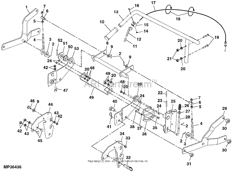 GXH64202 Plate for JOHN DEERE