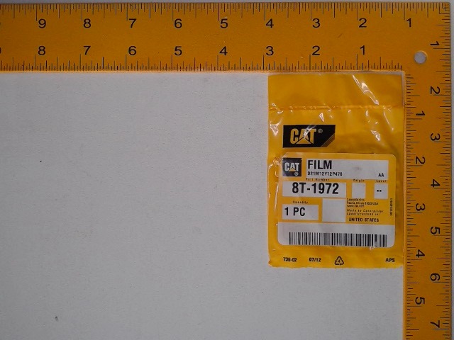 8T-1972 Temp Inst Film for CATERPILLAR