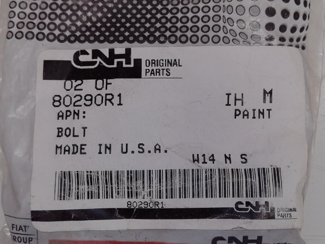 80290R1 Bolt for CASE NEW HOLLAND