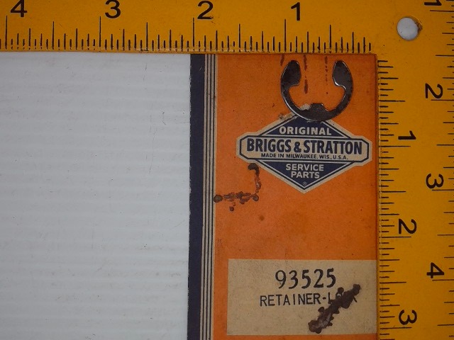 BS93525 Retainer Lock for CUB CADET