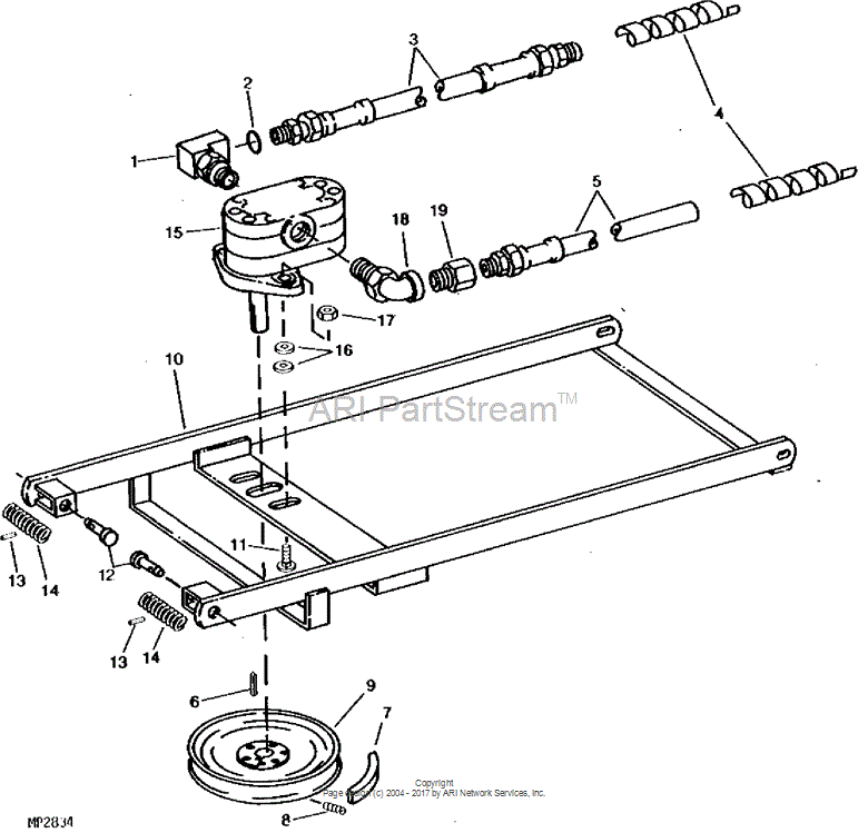 AM101334 JOHN DEERE Hose