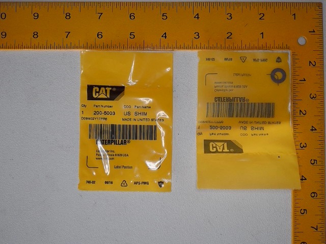 200-5003 Shim for CATERPILLAR