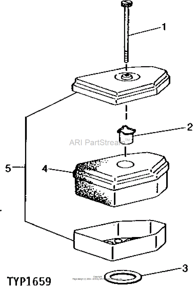 M47948 Cyl Head Screw for JOHN DEERE