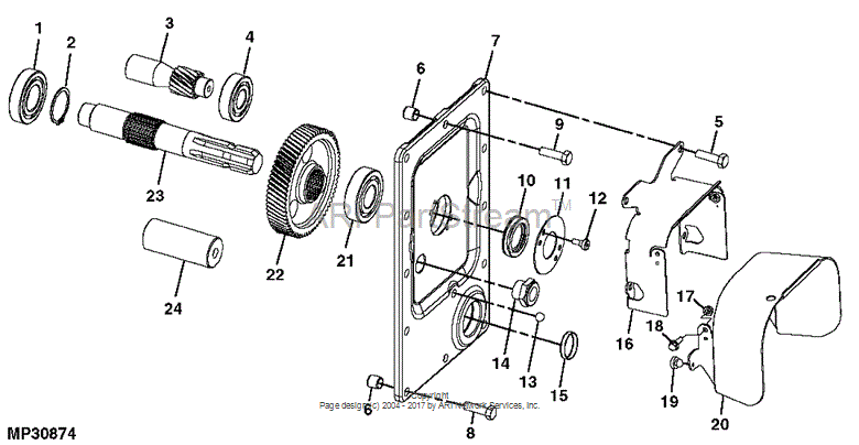 F39010162 Ring for JOHN DEERE