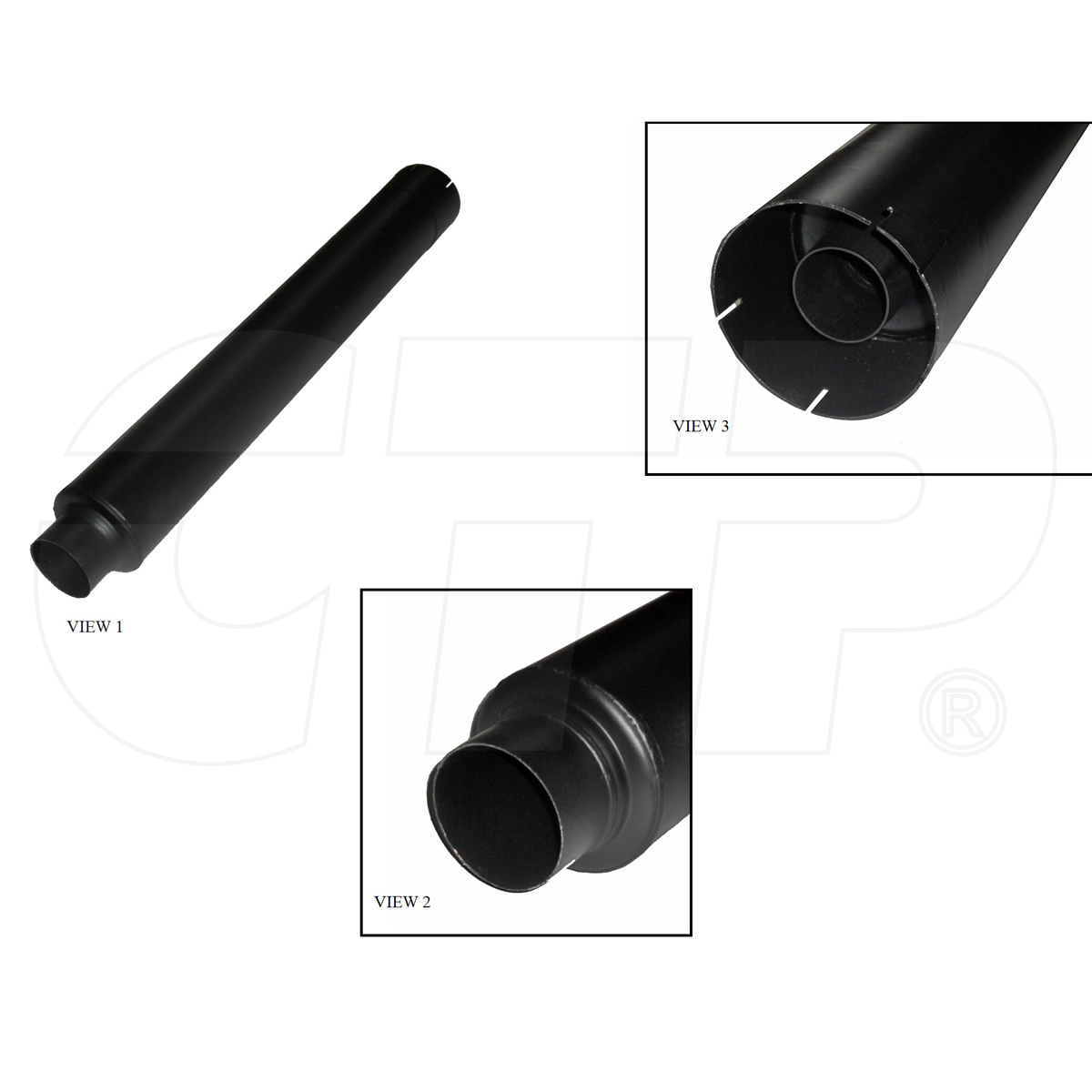 8S0905 Muffler A for CATERPILLAR