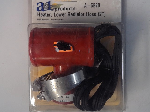A-5B20 Rad Hose Htr for JOHN DEERE