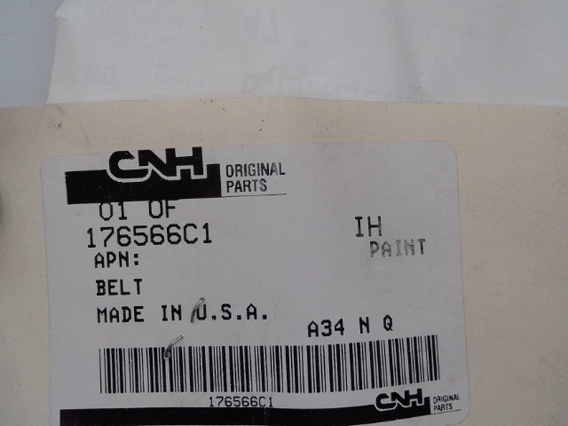 176566C1 CASE Feeder Jackshaft Drive Belt For Case Ih Combine,