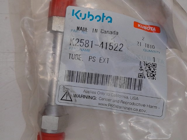 K2581-41522 Tube for KUBOTA