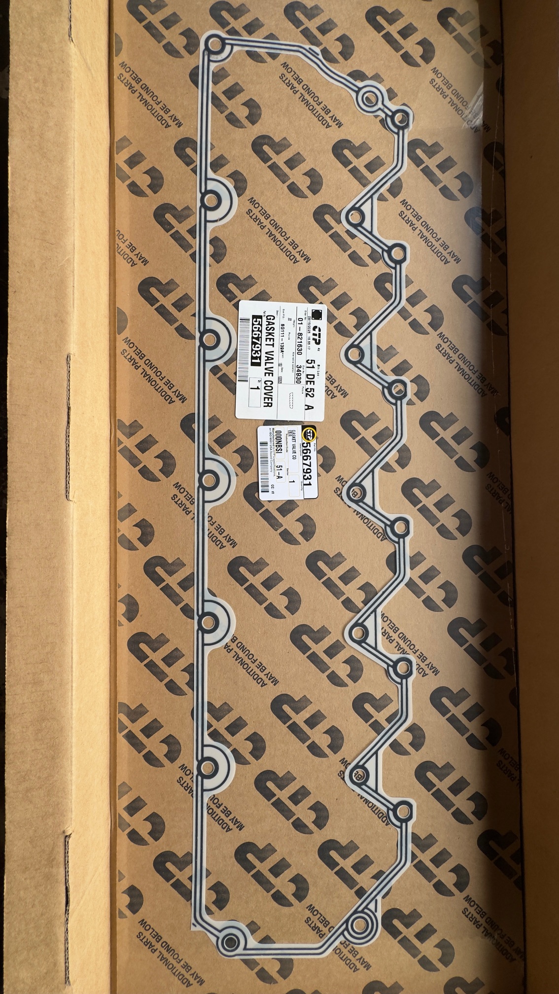 5667931 Gasket Valve Cover for CATERPILLAR