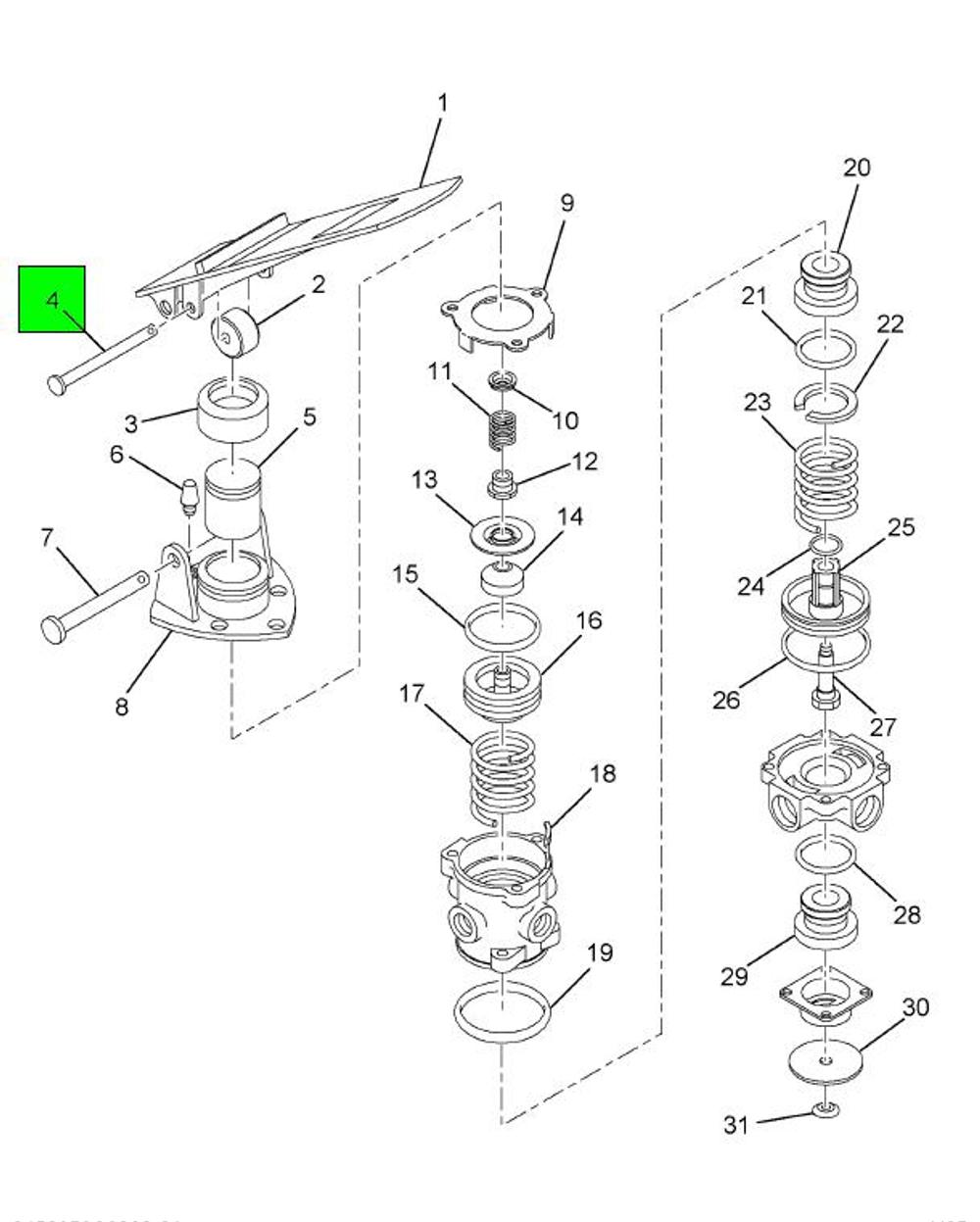 193837R1 Pin for NAVISTAR