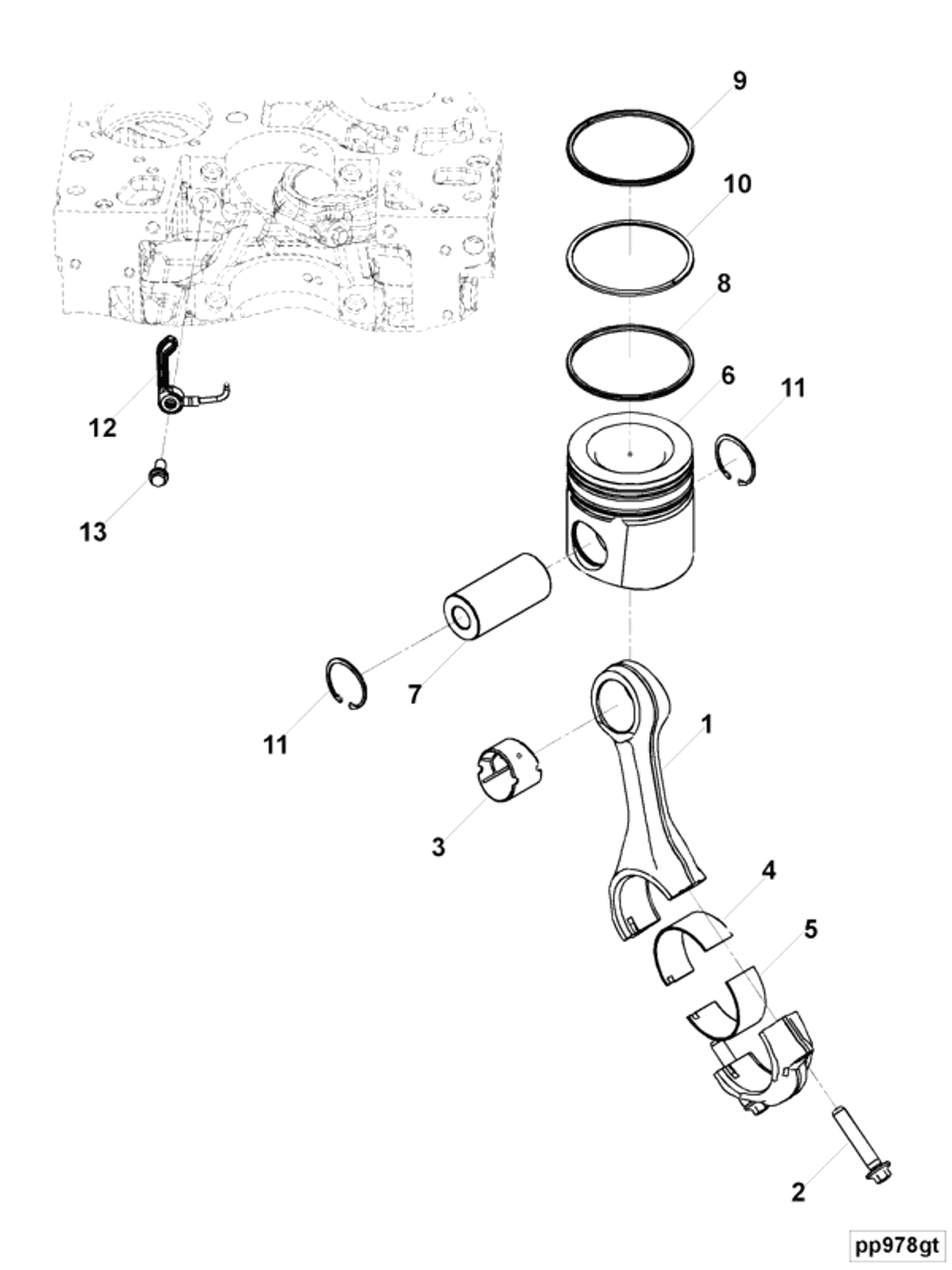 4309257 CUMMINS Piston