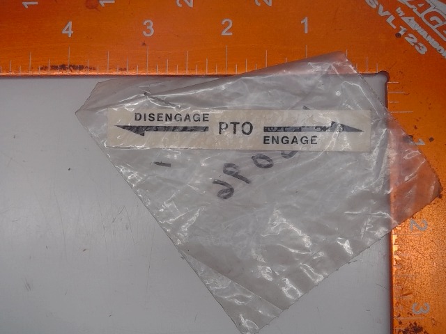 165096 Pto Decal for AGCO