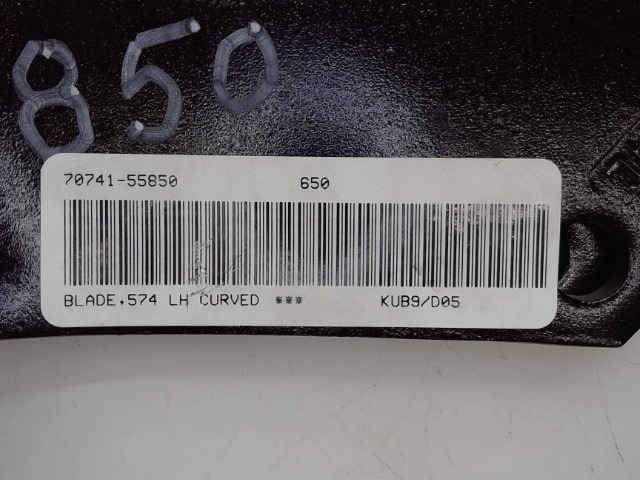 70741-55850 Blade Lh for KUBOTA