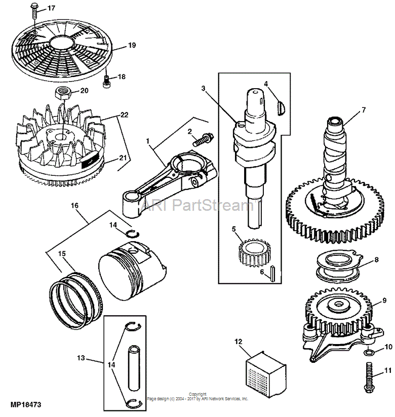 LG807621 Bs807621 for JOHN DEERE