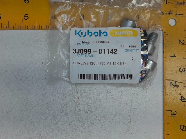 3J099-01142 Screw for KUBOTA