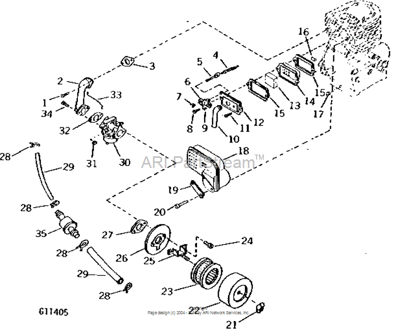 M64630 Filter for JOHN DEERE