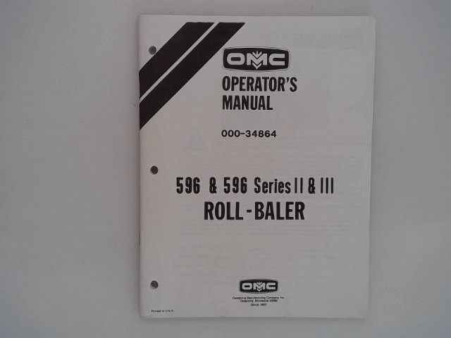 000-34864 Manual for GEHL MANITOU