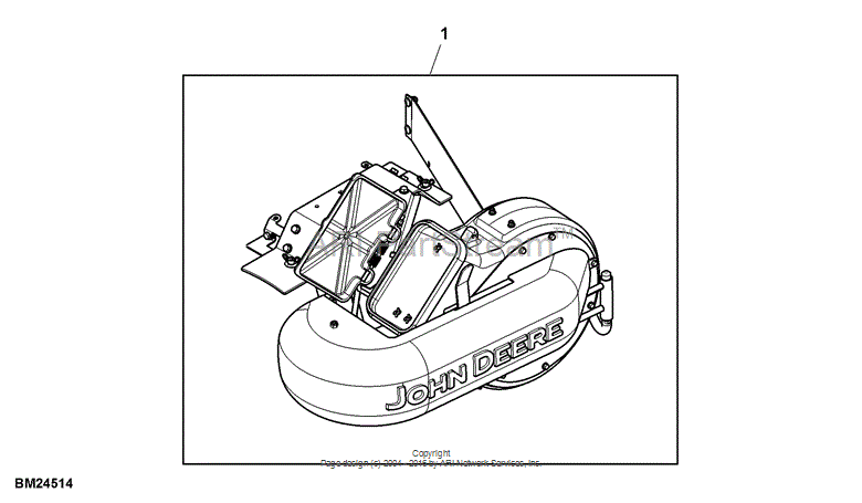 BM24514 Blower Attachmt for JOHN DEERE