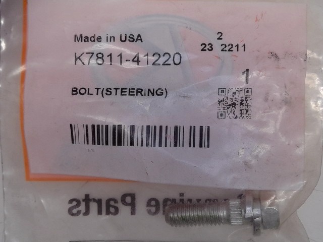 K7811-41220 Steering Bolt for KUBOTA