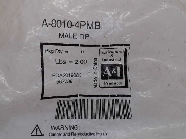 A-8010-4PMB Male Tip for JOHN DEERE