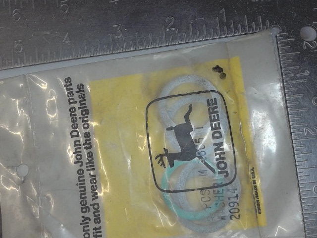 M1865T Washer for JOHN DEERE