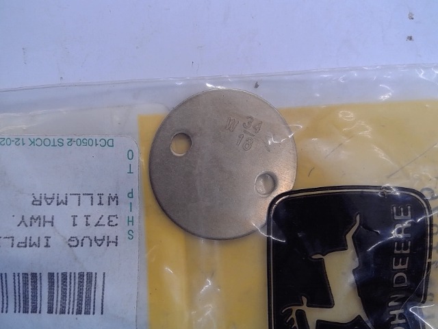 M79745 Plate for JOHN DEERE