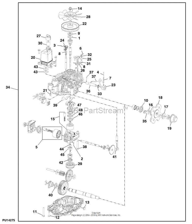 MIU802053 Tank for JOHN DEERE
